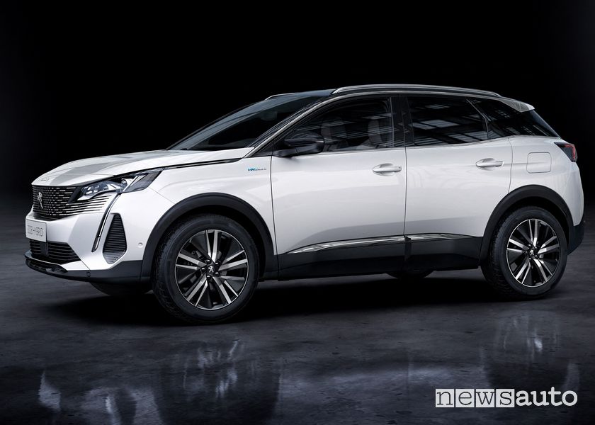 Peugeot 3008 allestimenti Active, Allure e GT