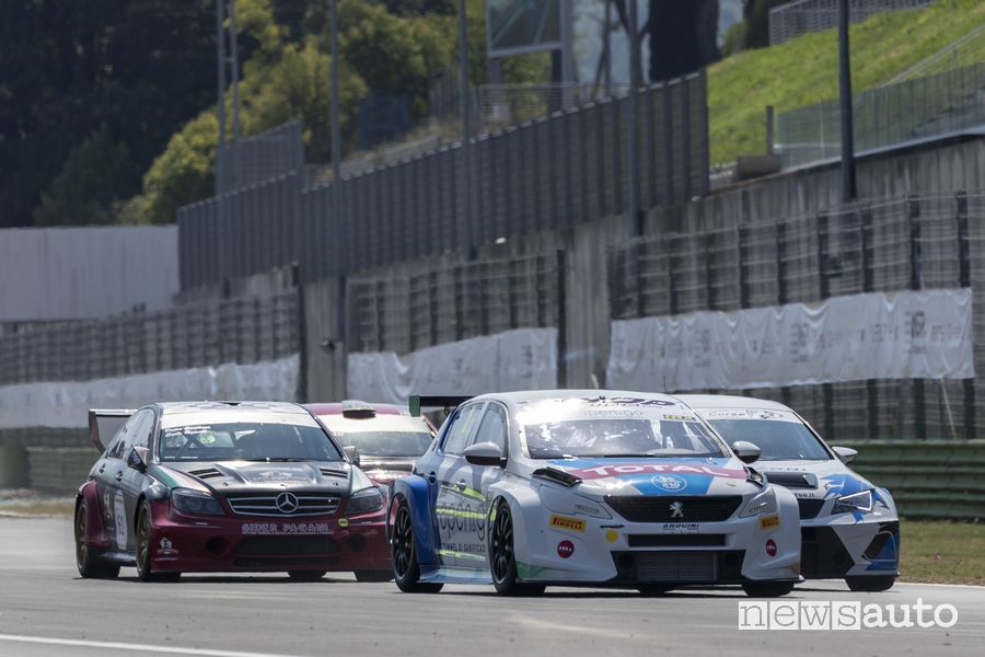 Peugeot 308 TCR gara a Vallelunga