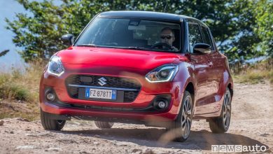 Spot Suzuki Swift con Davide Cassani e la bicicletta elettrica
