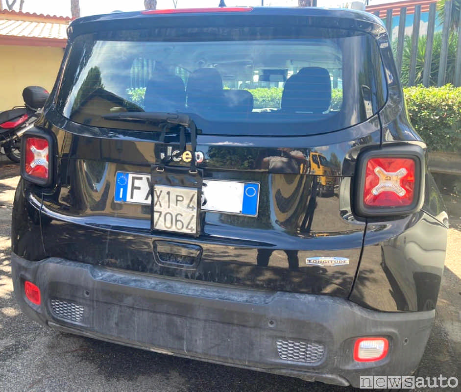 Targa prova su veicoli già targati (immatricolati)