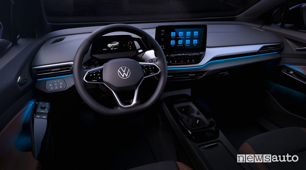 Volkswagen ID.4 abitacolo, come sarà dentro