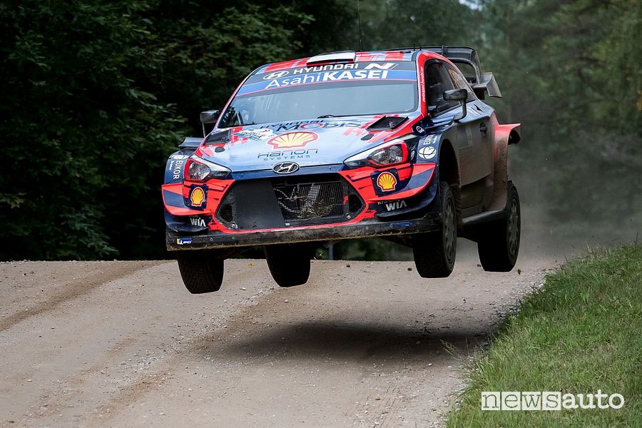 WRC Rally Estonia 2020 Ott Tanak Hyundai