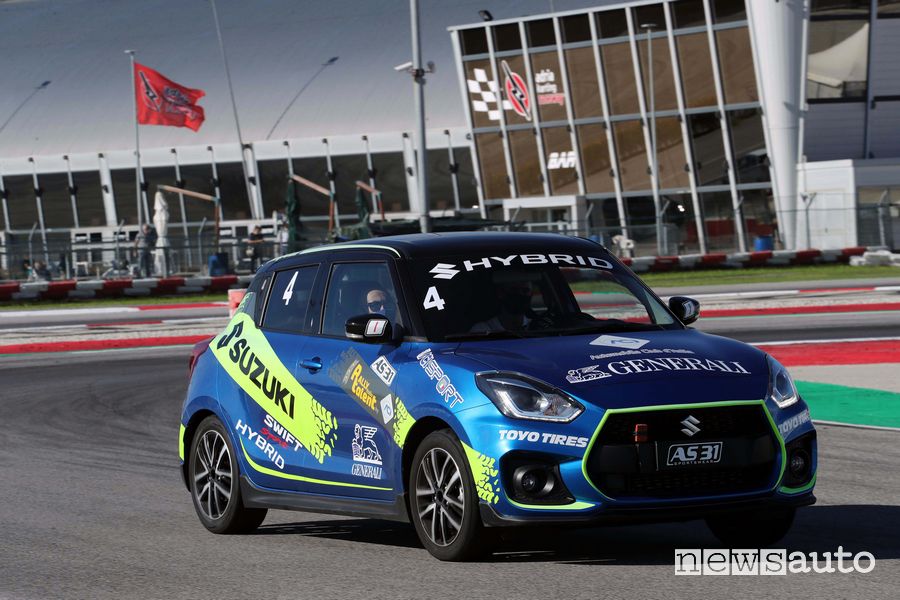 Suzuki Swift Sport all'Aci Rally Italia Talent 2020 ad Adria