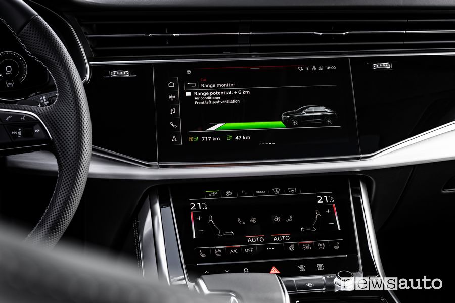 Info autonomia Audi Q8 TFSI e quattro