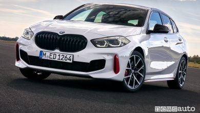 Vista di profilo BMW 128ti