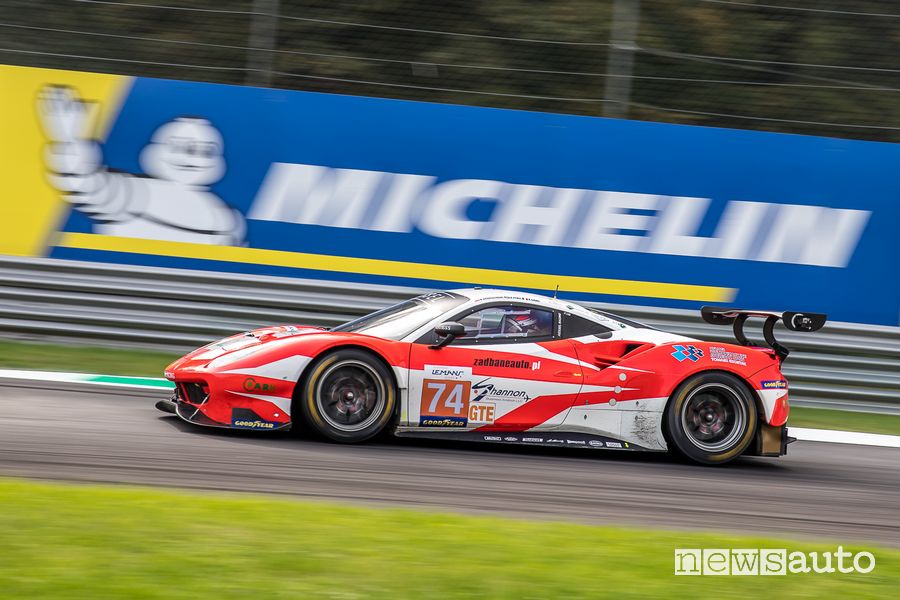 ELMS 4 Ore di Monza 2020 Ferrari 488GTE Team Kessel (vincitori classe GTE)