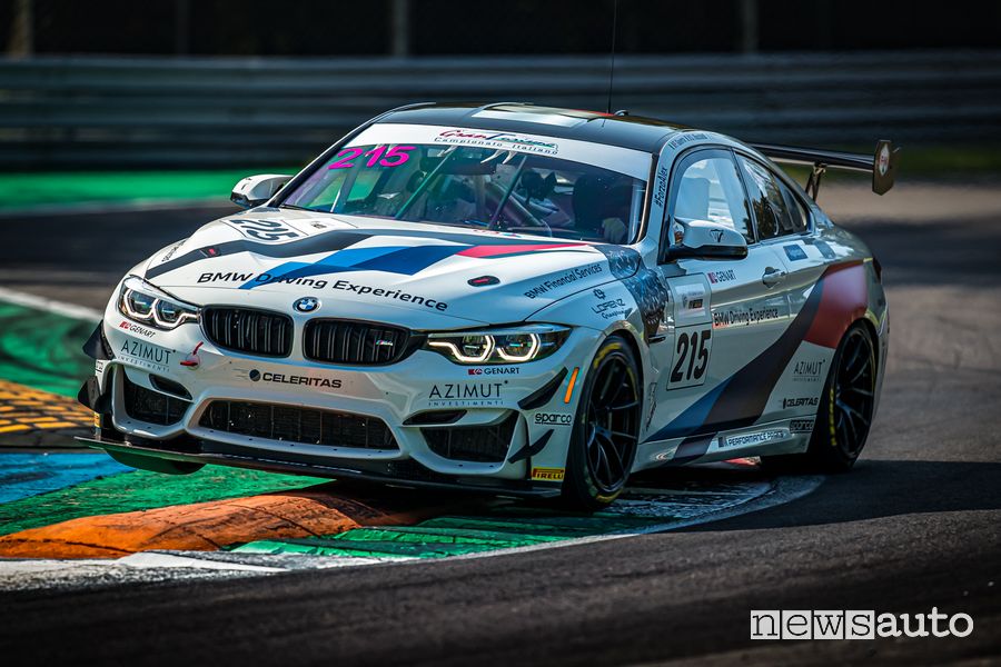 Guerra Riccitelli vincitori Classe GT4 Gara 2 Campionato Italiano Gran Turismo Sprint a Monza