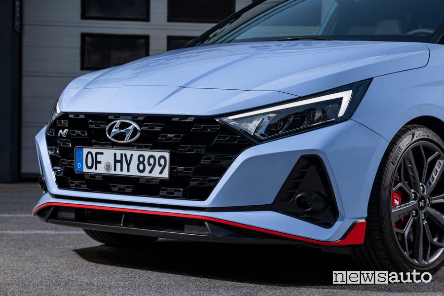 Paraurti e griglia anteriori Hyundai i20 N