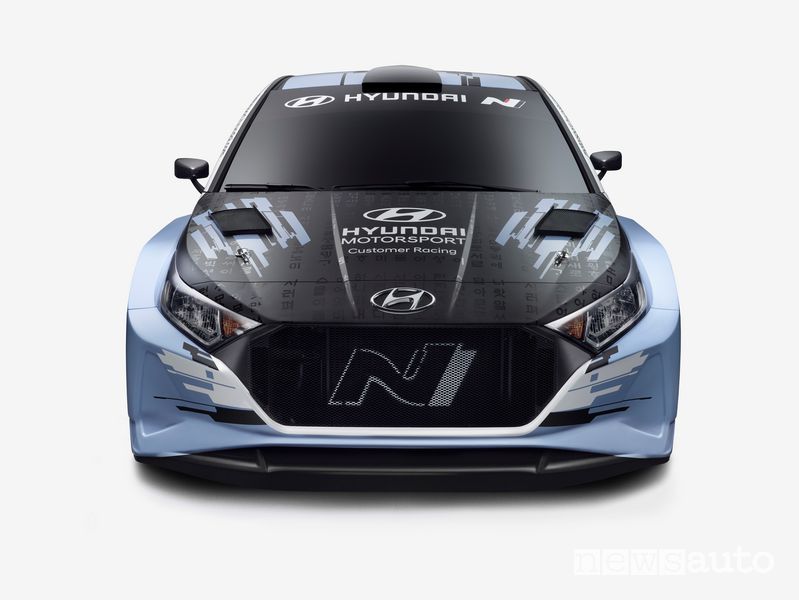 Frontale Hyundai i20 N Rally2