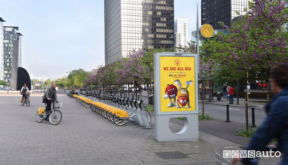 Il bike-sharing di JCDecaux è presente in 76 città del mondo