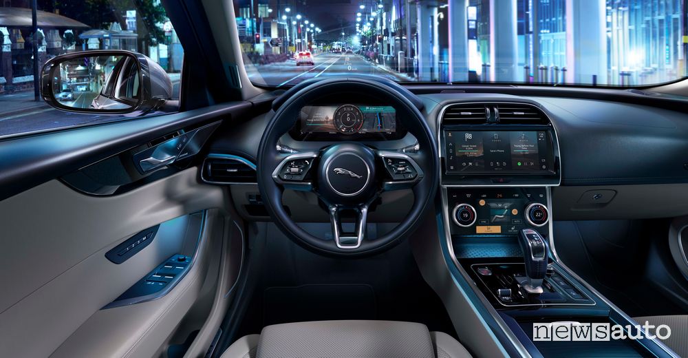 Plancia strumenti abitacolo Jaguar XE 2021
