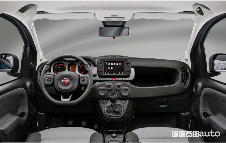 Plancia strumenti abitacolo nuova Fiat Panda Cross