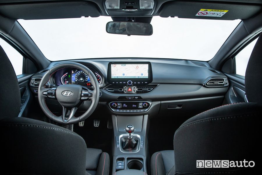 Plancia strumenti abitacolo nuova Hyundai i30 N Line