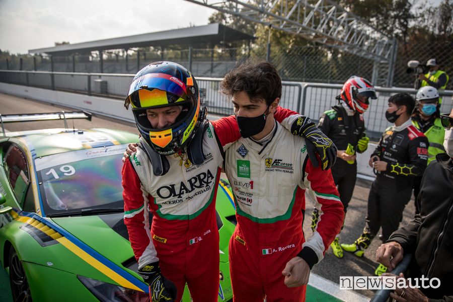Roda Rovera vincitori Gara 2 Campionato Italiano Gran Turismo Sprint a Monza