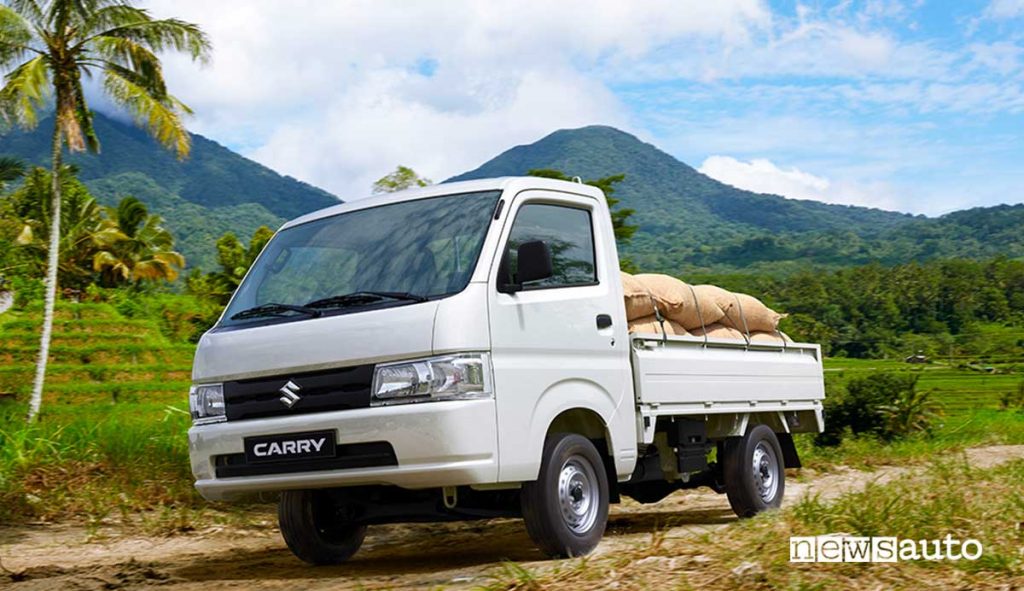 Suzuki Carry HD Dump Truck 4X4 il più piccolo autocarro ribaltabile del mondo