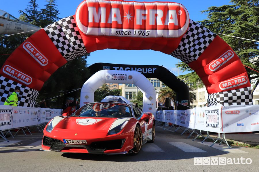 Ferrari Tribute alla Targa Florio Classica 2020