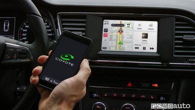 App navigatore Coyote, nuova funzione CarPlay
