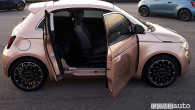 Fiat 500 elettrica 3+1, cosa cambia, caratteristiche, batteria, autonomia e prezzi