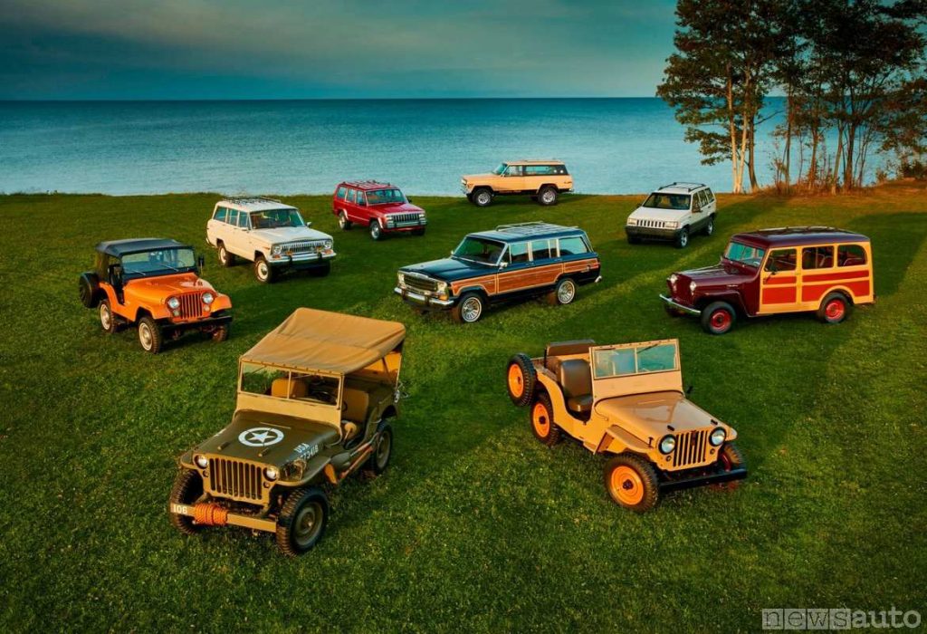 Modelli Jeep, la storia in occasione dei primi 70 anni del marchio
