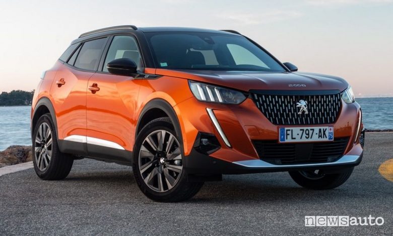 Peugeot 2008, nuova gamma e prezzi
