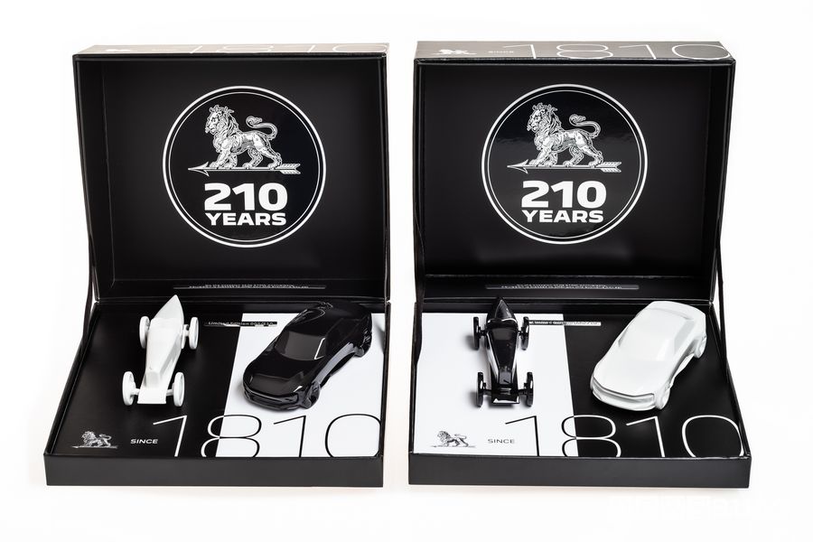 Modellini Peugeot in scala 1/43 da collezione