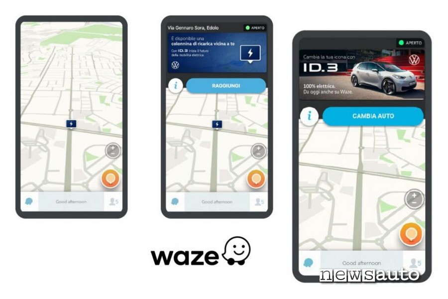 come trovare colonnine di ricarica elettrica con il navigatore waze