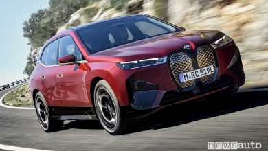 BMW iX, anteprima, caratteristiche e autonomia del SUV elettrico