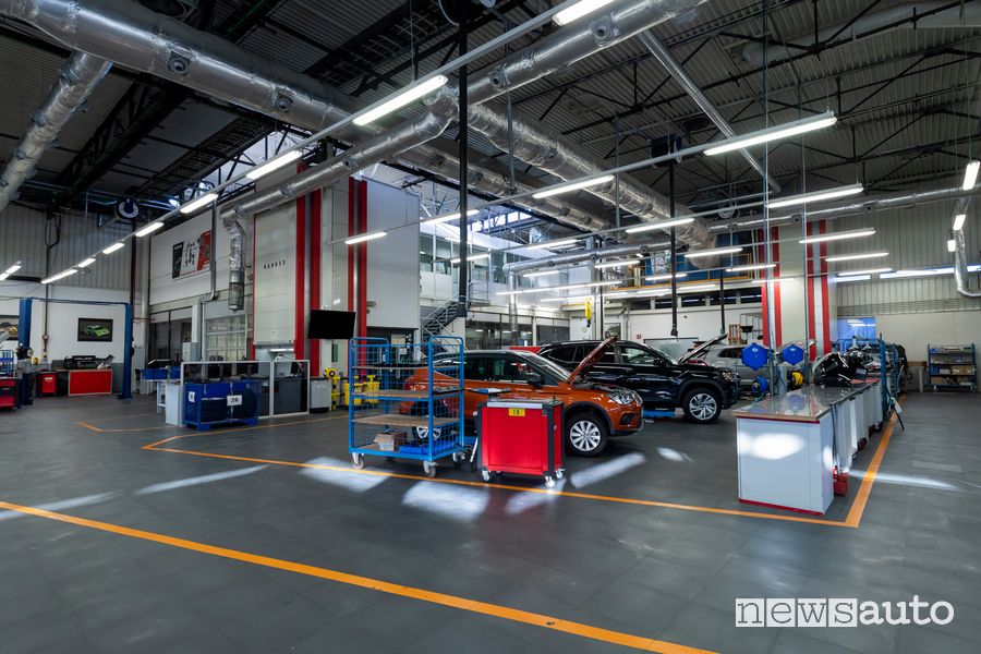Centro prove collaudo motori Seat