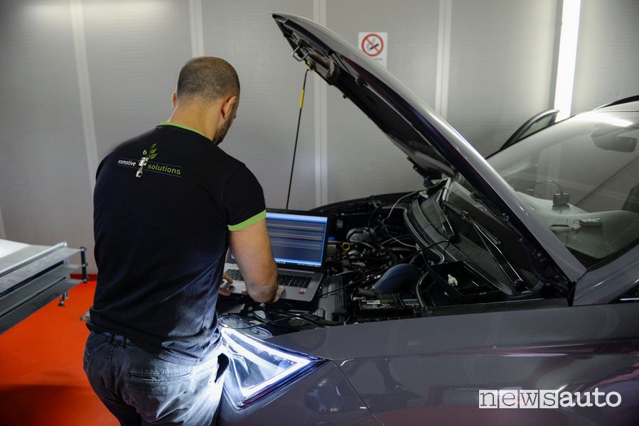 Modifica centralina incremento prestazioni Cupra Ateca Limited Edition dual fuel benzina metano CNG