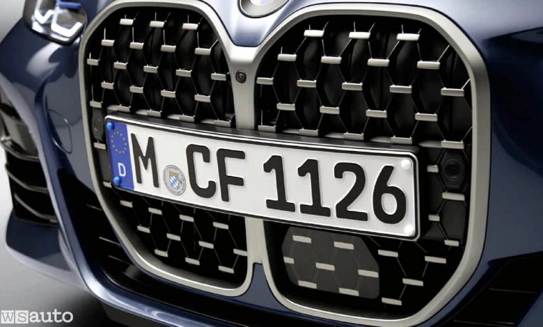 Doppio rene BMW griglia anteriore