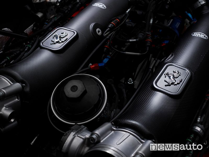 Motore V8 Biturbo Ferrari 488 GT Modificata
