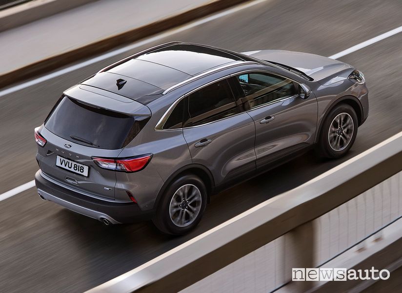 Come funziona l'ibrido sulla Kuga Hybrid