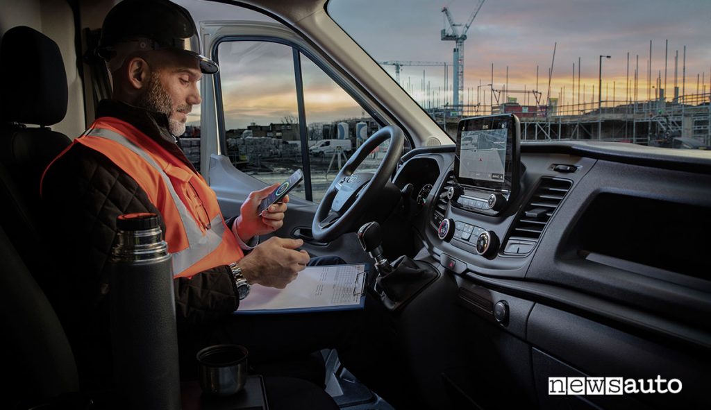 Ford Telematics Drive, app per gli autisti di furgoni