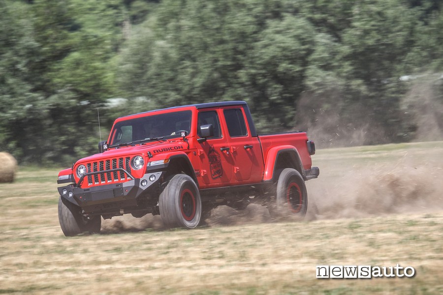 Guida fuoristrada Jeep Rubicon Gladiator JT