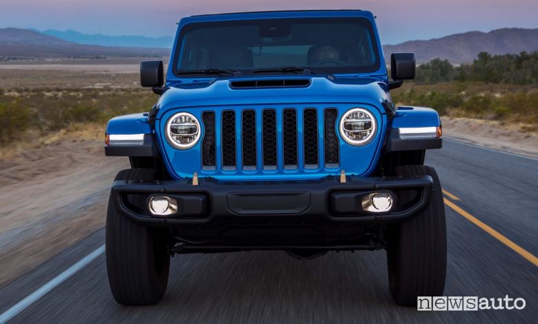 Griglia 7 feritoie Jeep Wrangler Rubicon 392
