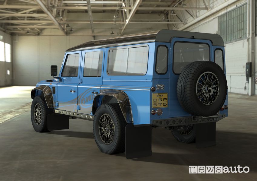 Vista posteriore Bowler CSP575 Defender