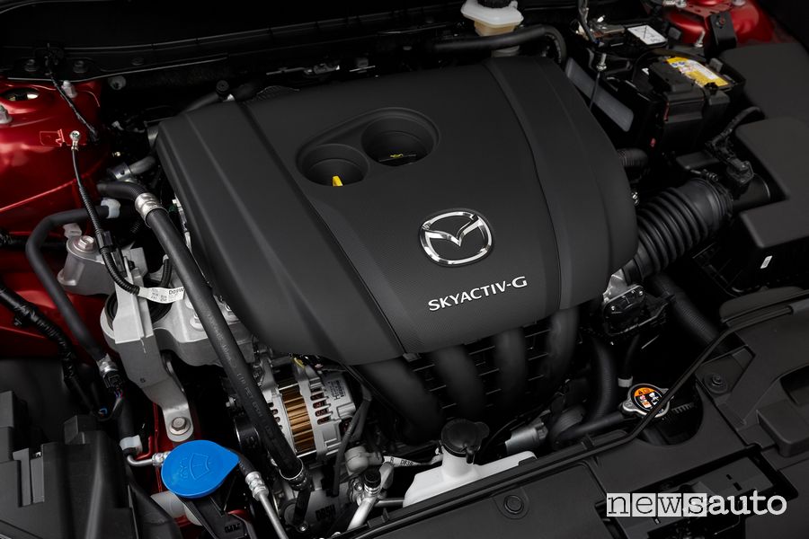 Vano motore Skyactiv-G Mazda CX-3 2021 Soul Red Crystal