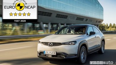Mazda MX-30 5 stelle nei crash test Euro NCAP
