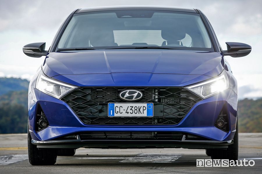 Frontale nuova Hyundai i20