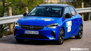 Gara auto elettriche, record consumo energetico per l'Opel Corsa elettrica