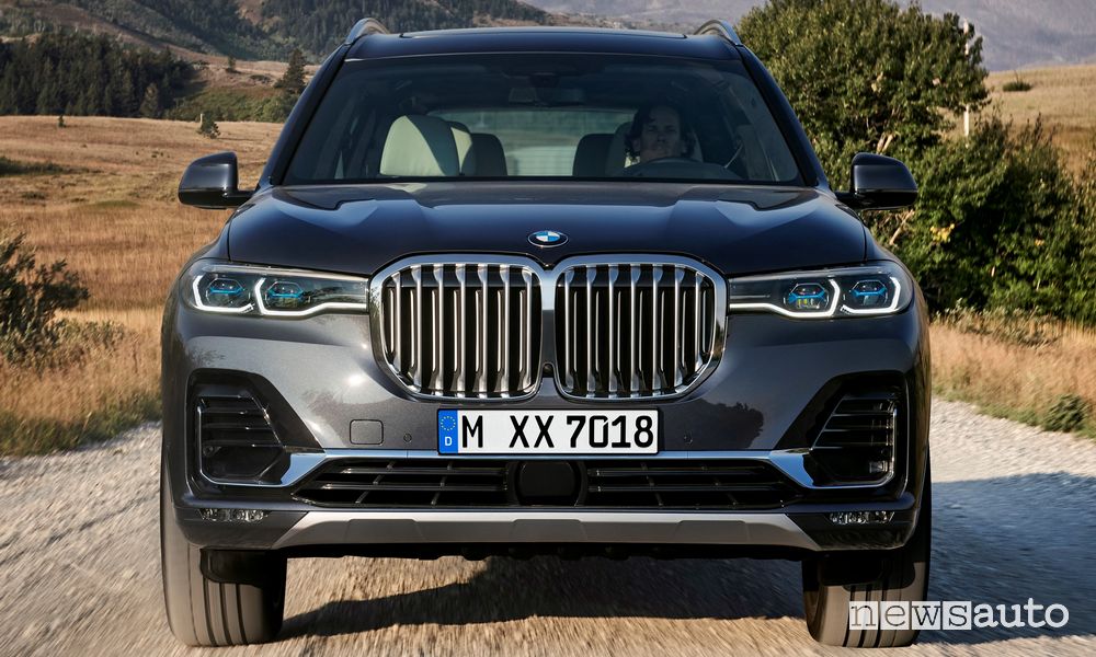 frontale doppio rene bmw x7