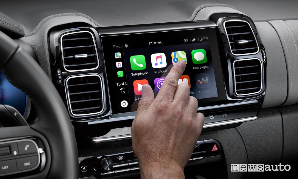Display TouchPad Apple Carplay Citroën C5 Aircross Hybrid Plug-in