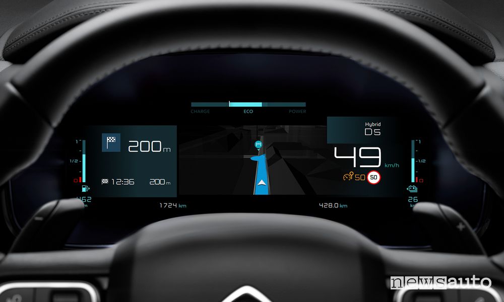 Quadro strumenti digitale Citroën C5 Aircross Hybrid Plug-in