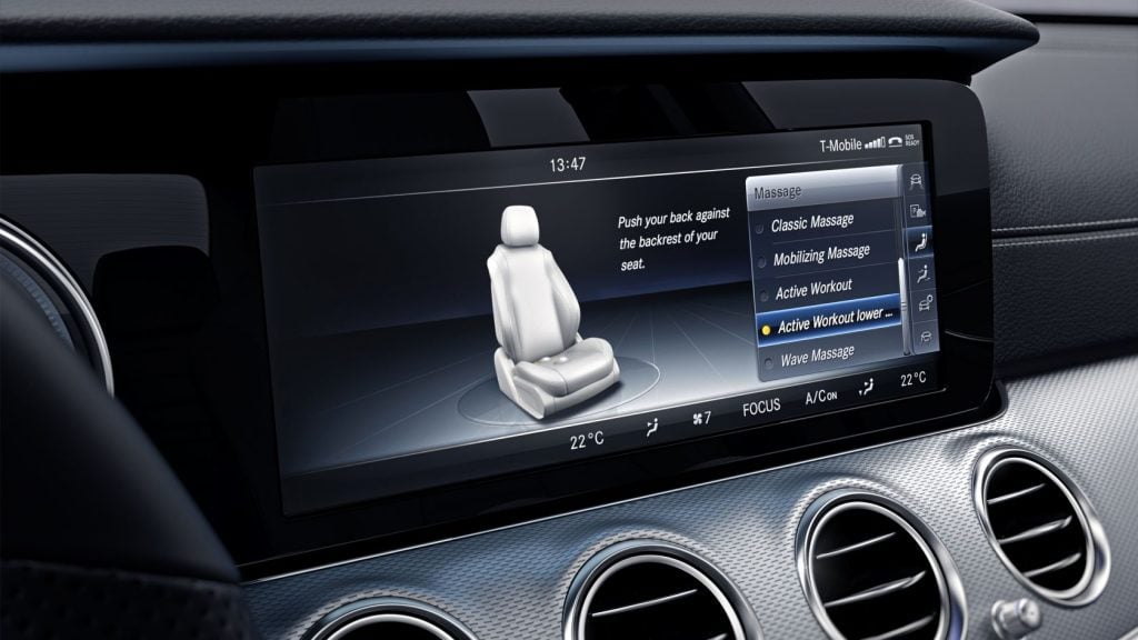 Mercedes Multicontour per il massimo comfort in auto