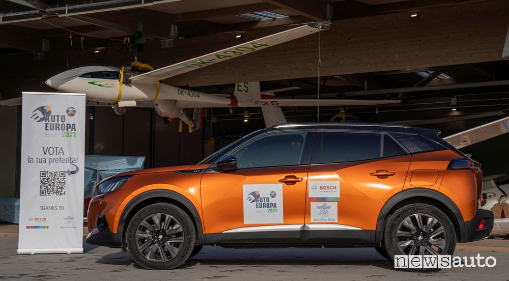 La Peugeot 2008 vince il premio Auto Europa UIGA 2021