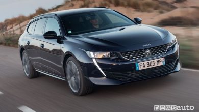 Peugeot 508 2022, nuova gamma, allestimenti e prezzi