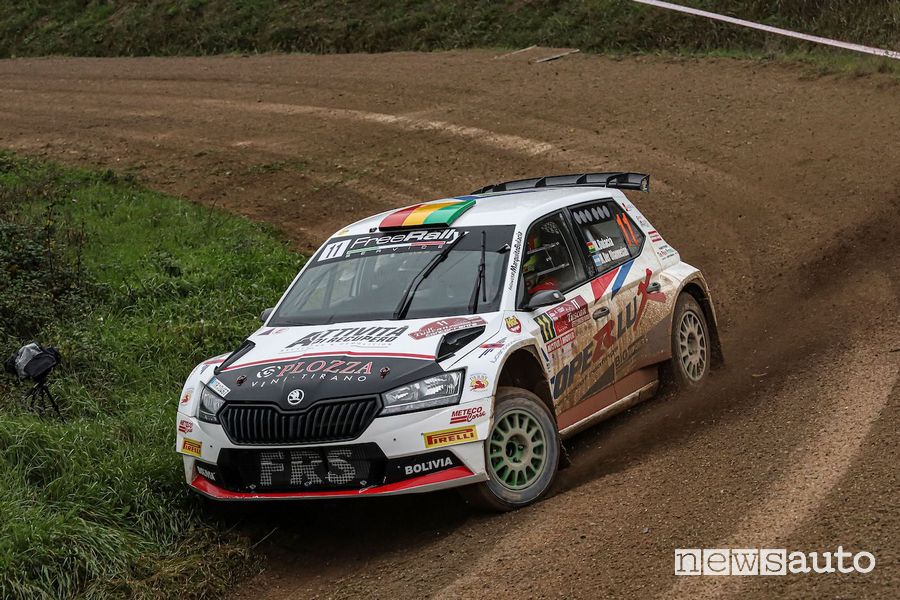 Rally Tuscan Rewind 2020 Marco Bulacia Skoda Fabia R5