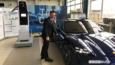 kWngo stazione di ricarica ultrafast alimentata con energia rinnovabile da impianto fotovoltaico