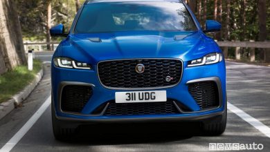 Frontale Jaguar F-Pace SVR