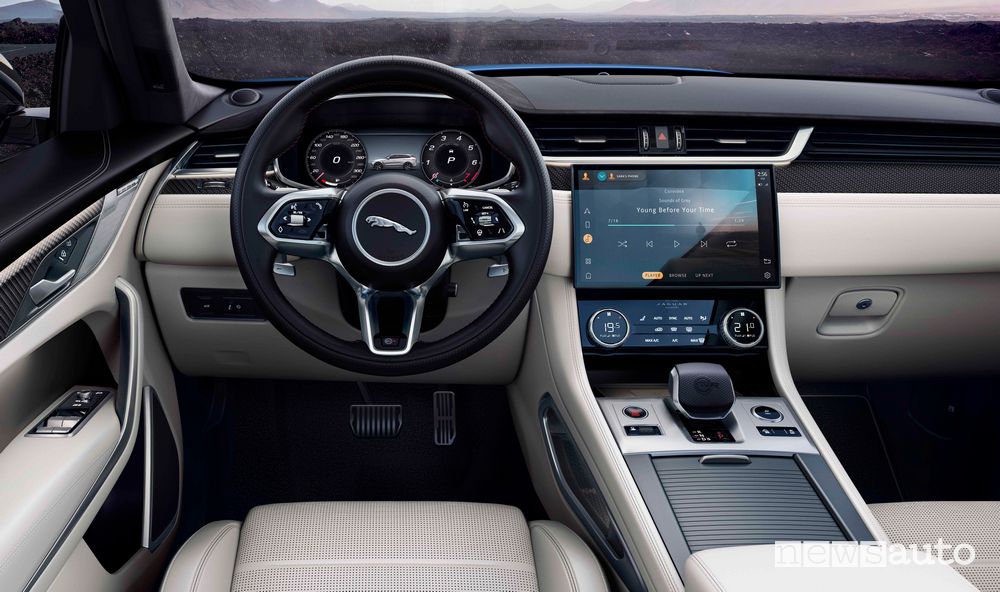 Plancia strumenti abitacolo Jaguar F-Pace SVR